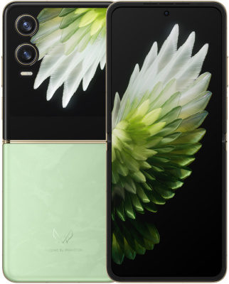 Смартфон TECNO Phantom V Flip 2 5G 8/256 ГБ Мраморный мятный