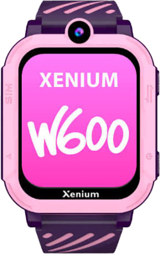 Умные часы Xenium W600 LTE Розовые