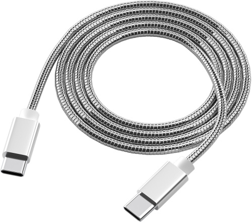 Кабель Red Line USB-C / USB-C 1,2 м Серебристый