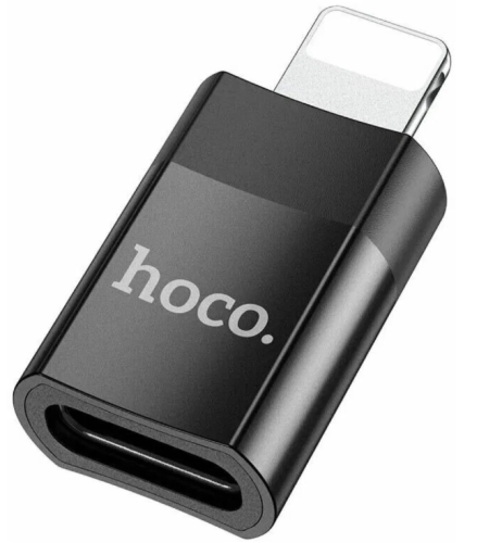 Переходник Hoco UA17 Lightning/USB 2.0 (черный)