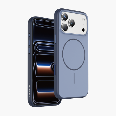 Чехол-накладка Keephone Sumee MagSafe для Apple iPhone 17 Pro Max пластиковый матовый (синий)