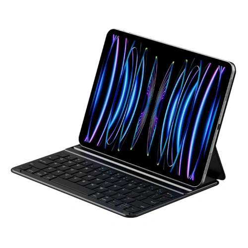 Чехол-клавиатура WIWU Magnetic Keyboard для Apple iPad 10.9/ iPad Air 11 (2024) русская раскладка (F17) (черный)