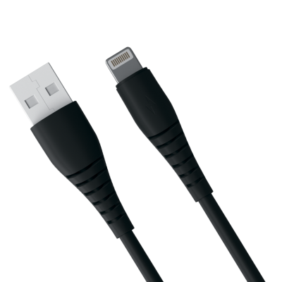 Кабель Red Line USB / Apple Lightning 1 м Чёрный