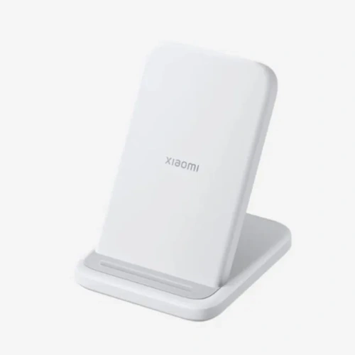 Беспроводное зарядное устройство Xiaomi Mi Vertical Wireless Charger 30W (белый) (MDY-17-EM)