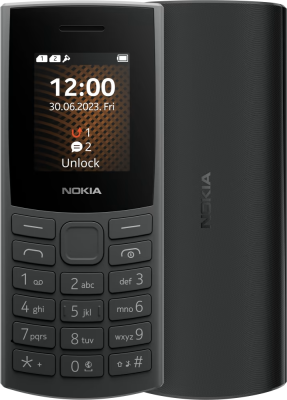 Мобильный телефон Nokia 106 TA-1564 Чёрный