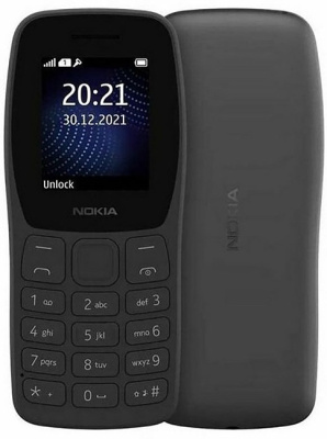 Мобильный телефон Nokia 105 TA-1416 Тёмно-серый