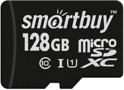 Карта памяти SmartBuy microSDXC UHS-I 128 ГБ без адаптера