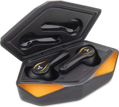 Наушники Accesstyle Wild Чёрные / Оранжевые