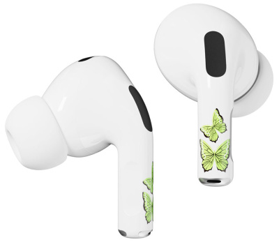 Комплект наклеек VLP Easy Art Бабочки для Apple AirPods 4 (2 шт.)