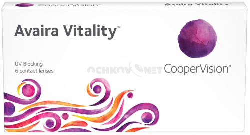 Контактные линзы Avaira Vitality 6 линз