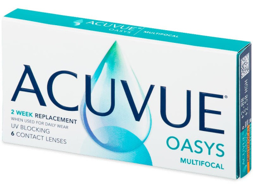 Контактные линзы  ACUVUE OASYS MULTIFOCAL  6 штук в упаковке