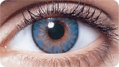 Air Optix Colors Сапфир True Sapphire 2 линзы