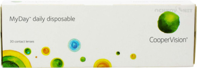 Контактные линзы  MyDay daily disposable 30 линз