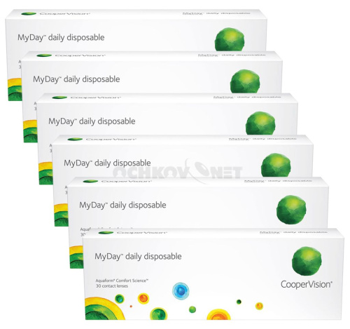 Контактные линзы  MyDay daily disposable 180 линз