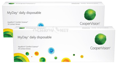 Контактные линзы  MyDay daily disposable 60 линз