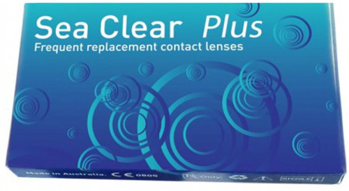 Контактные линзы Sea Clear 3 линзы (упаковка)