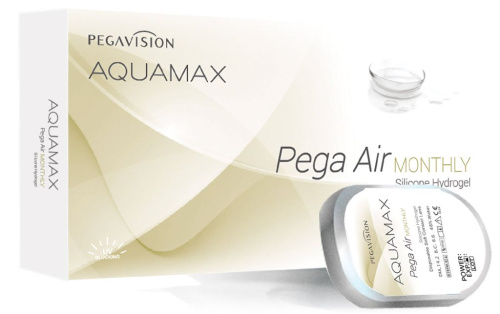 Контактные линзы  AquaMax Pega Air Monthly 6 линз