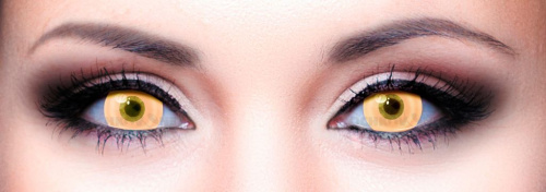 Контактные линзы Adria Neon Оранжевый (Orange) 2 линзы