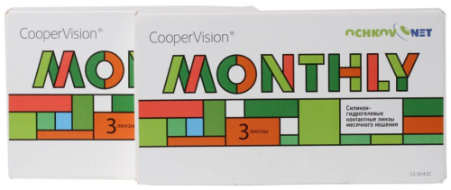 Контактные линзы Ochkov.Net Monthly 6 линз