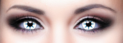 Контактные линзы Офтальмикс Butterfly Crazy 2 линзы F-19 Голубая звезда