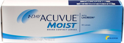 Контактные линзы 1-Day Acuvue Moist 30 линз в упаковке
