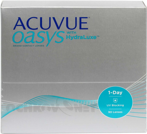 Контактные линзы ACUVUE OASYS 1-Day with HydraLuxe Technology 90 линз