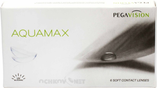 Контактные линзы AQUAMAX (6 линз)
