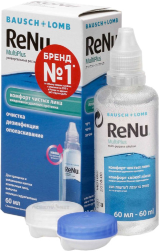 Раствор ReNu MultiPlus 60 мл