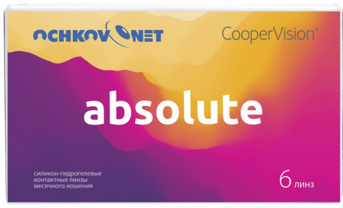 Контактные линзы Ochkov.Net Absolute (Clariti Elite) 6 линз