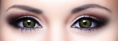 Контактные линзы Adria Glamorous Зеленый (Green) 2 линзы