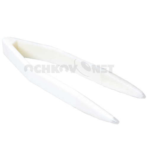 Пинцет маленький белый 6 см С687