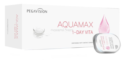 Контактные линзы  Aquamax 1 Day Vita 30 линз
