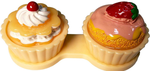 Капкейк Ochkov.Net Персиковый Клубника