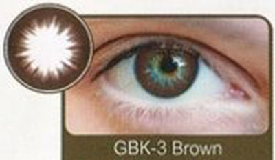 Контактные линзы Luna One Tone 2 линзы GBK-3 Brown