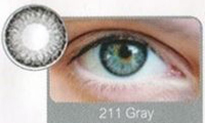 Контактные линзы Luna Two Tone 2 линзы 211 Gray