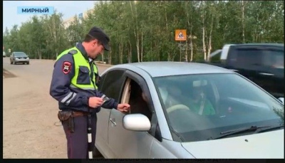 В алмазной столице идет проверка таксистов /    