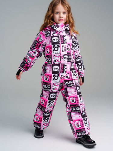 Комбинезон текстильный с полиуретановым покрытием для девочек