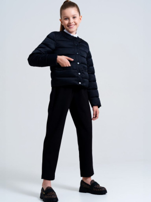 Куртка текстильная с полиуретановым покрытием для девочек