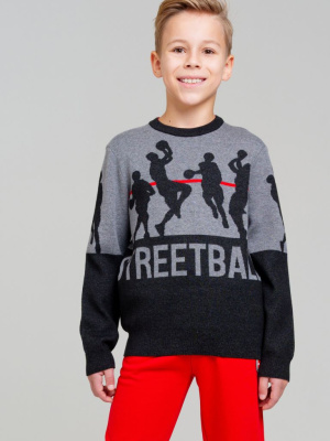 Джемпер трикотажный для мальчиков