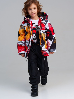 Куртка текстильная с полиуретановым покрытием для мальчиков