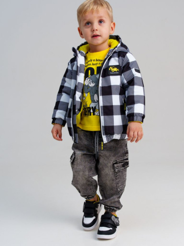 Куртка детская текстильная с полиуретановым покрытием для мальчиков