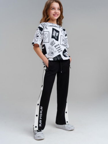 Брюки трикотажные для девочек