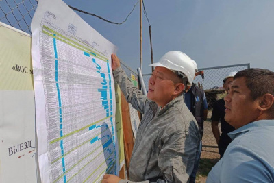 Министр ЖКХ и энергетики Якутии поручил ускорить строительство водоочистной станции в Нюрбе / ЯСИА   