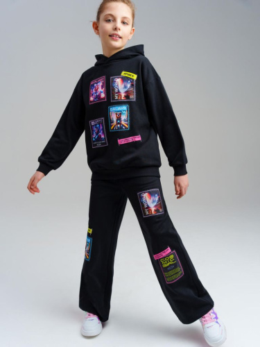 Брюки трикотажные для девочек