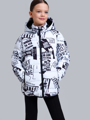 Куртка текстильная с полиуретановым покрытием для девочек