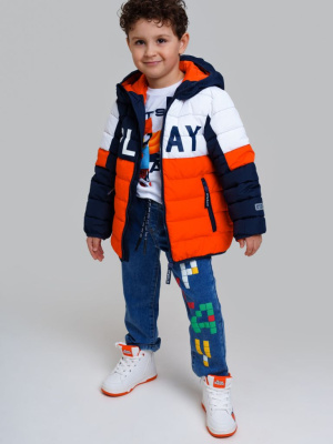 Куртка текстильная с полиуретановым покрытием для мальчиков