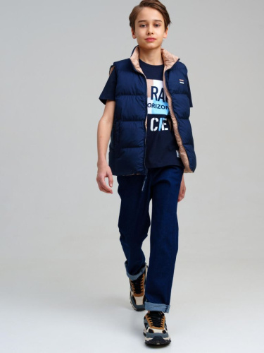 Жилет текстильный с полиуретановым покрытием для мальчиков