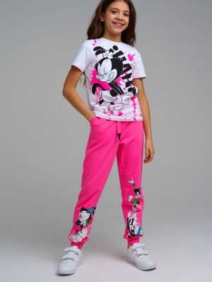 Брюки трикотажные для девочек