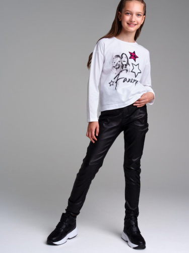 Брюки текстильные для девочек