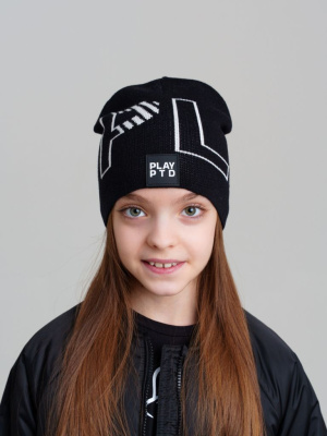 Шапка трикотажная для девочек